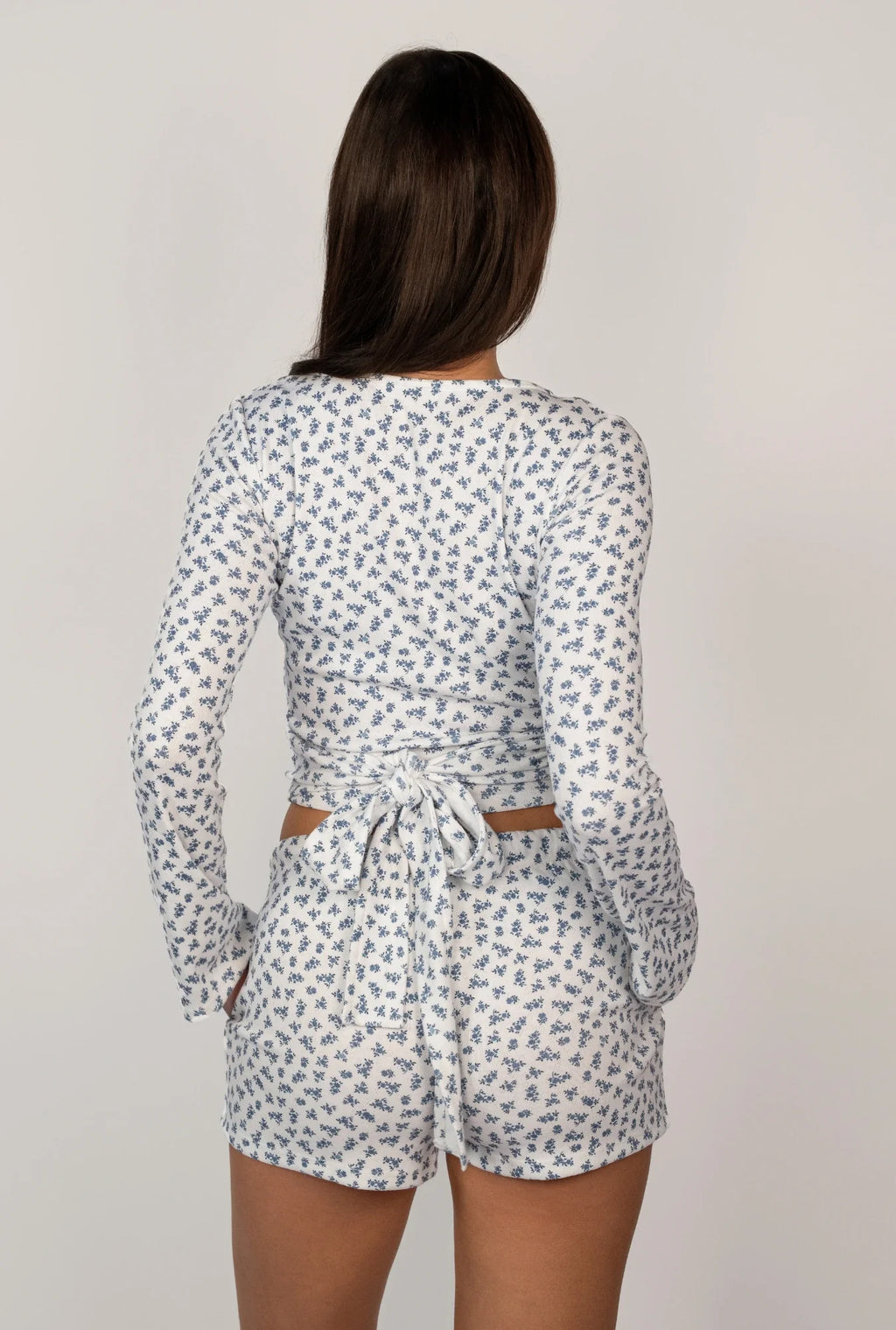 Kamizelka wrap pointelle Winterbloom