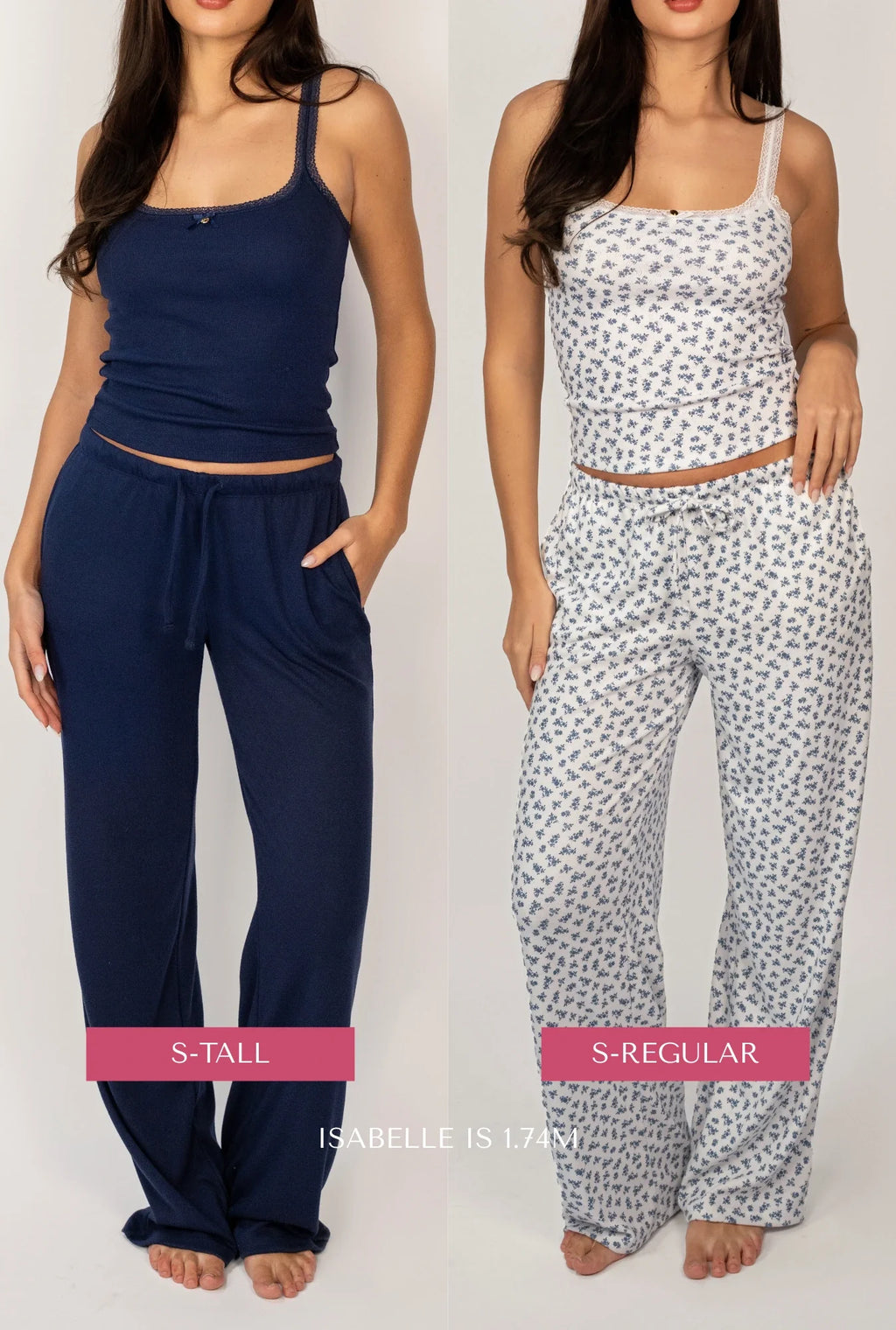 Spodnie pointelle Midnight